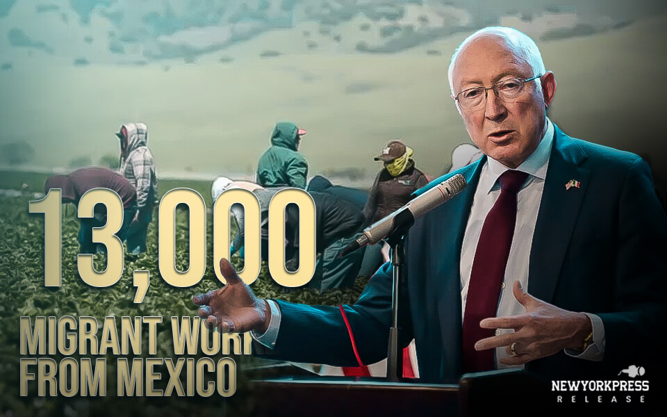 13,000 migrant workers from Mexico