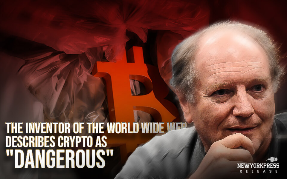 The inventor of the World Wide Web describes Crypto as “dangerous” and compares it to gambling