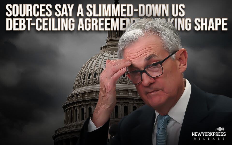 Sources say a slimmed-down US debt-ceiling agreement is taking shape.