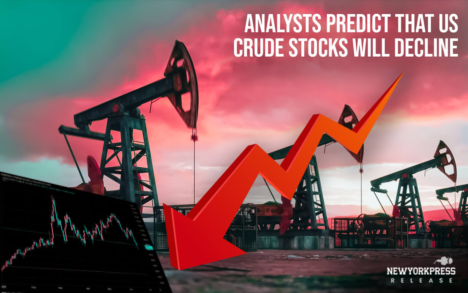 Analysts predict that US crude stocks will decline further and end below levels from last year.