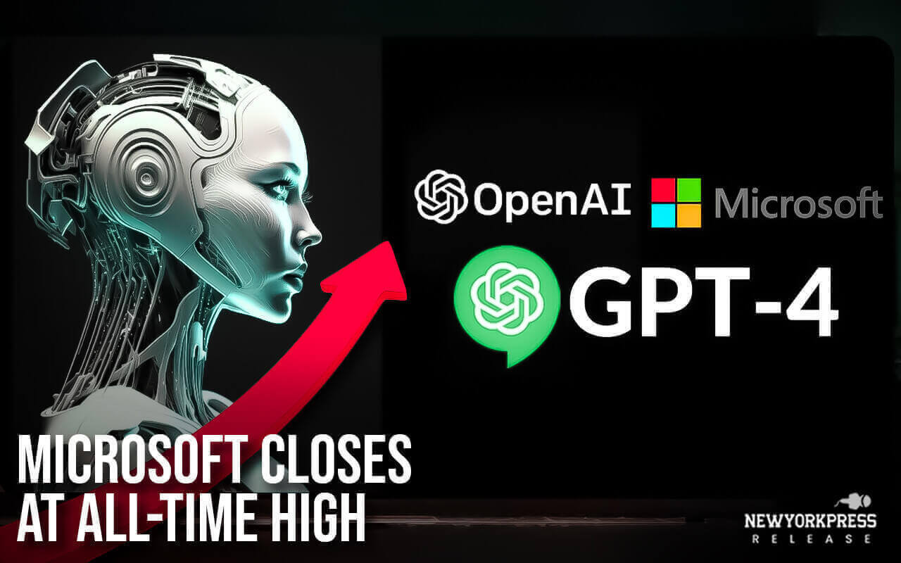 Microsoft closes at record high amid renewed optimism surrounding OpenAI