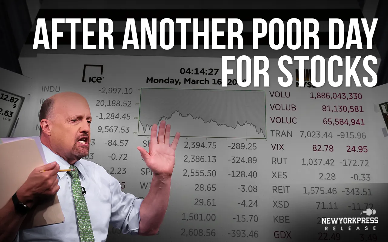 After another poor day for stocks, Cramer advises investors to brace themselves and wait for better prices